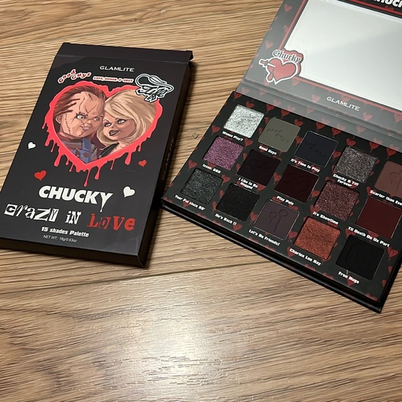 glamlite Makeup Glamlite Chucky Crazy In Love Eyeshadow Palette